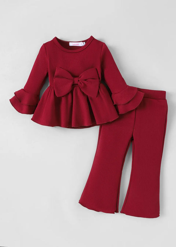 FUMI Blue Frill Footed Baby Romper | 100% Cotton