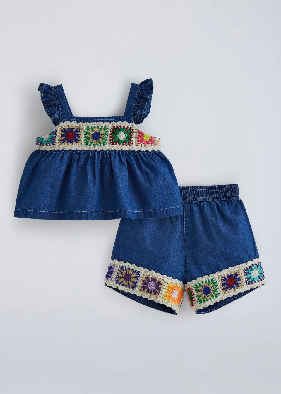 FUMI Floral Paperbag Baby Shorts | 100% Cotton