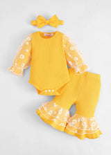 FUMI Let's Go Car Dungaree Romper Set | 2-Piece Cotton Outfit