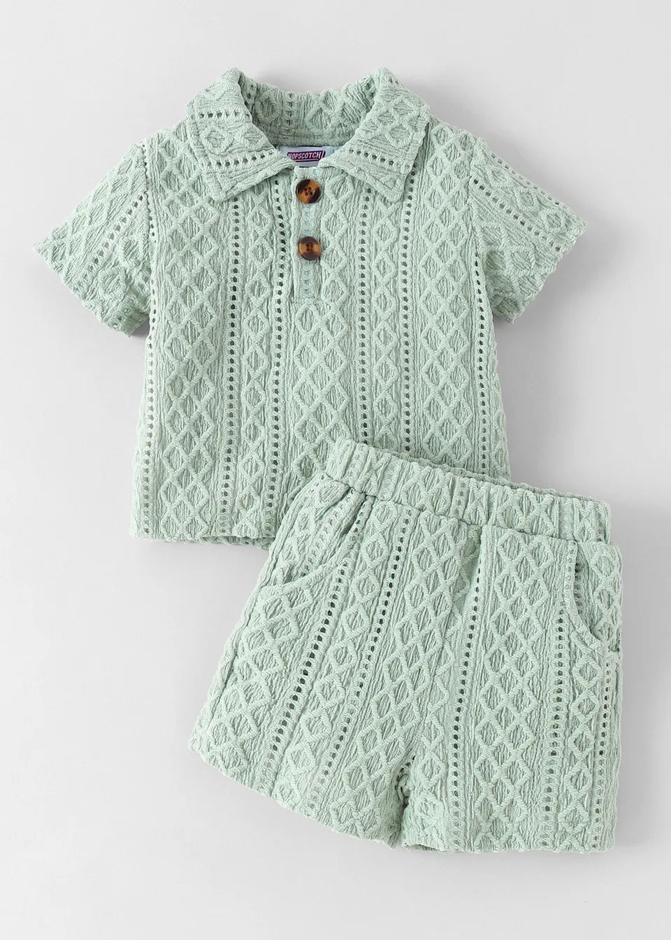 FUMI Classic Bow Dungaree Romper Set | 2-Piece Cotton Outfit