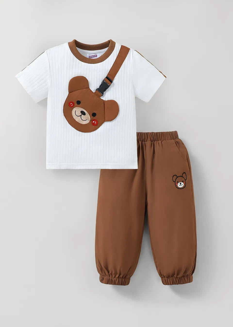 FUMI Blue Paperbag Baby Shorts | 100% Cotton