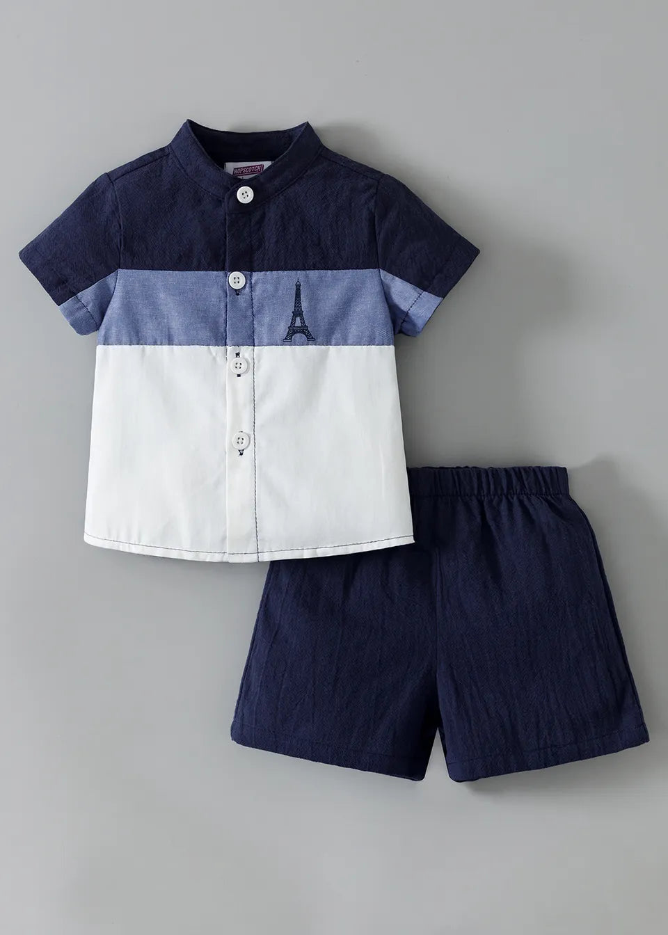 FUMI Classic Bow Dungaree Romper Set | 2-Piece Cotton Outfit
