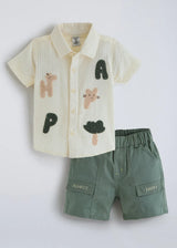FUMI Dino Adventure Baby Romper | 100% Cotton